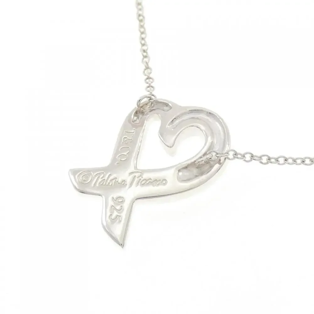 TIFFANY Silver Heart Necklace
